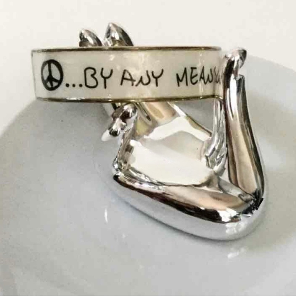 George Clooney ~ Whatever It Takes...By Any Means Cuff Magnetic Closure Bracelet